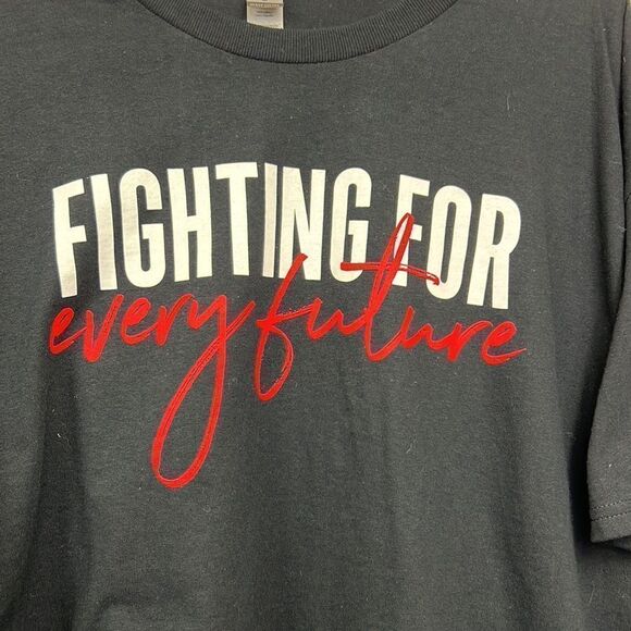 Gildan Black Muscular Dystrophy Awareness Support t-shirt NWOT - Picture 3 of 8